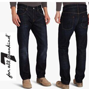 7 For All Mankind Standard Straight Leg Jeans Size 34